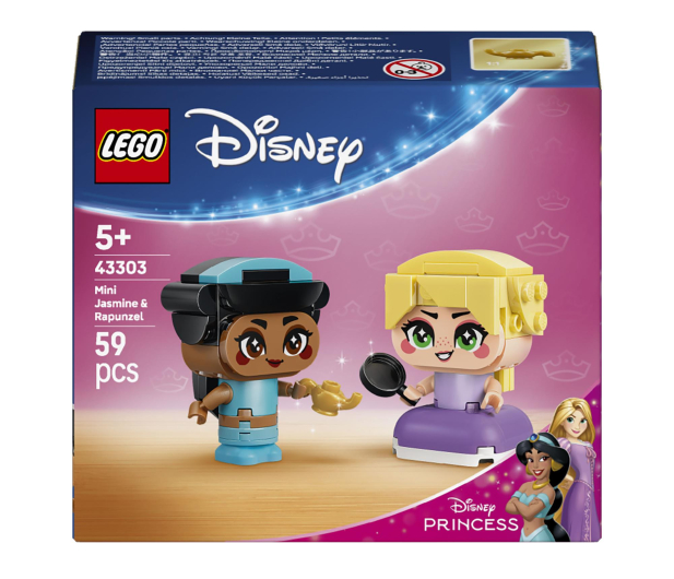 LEGO DISNEY 43303 Mała Dżasmina i Roszpunka - 1473486 - zdjęcie